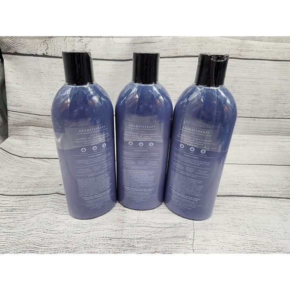 Bath & Body Works Aromatherapy Lavender + Vanilla Conditioner New 16 fl oz X 3 - Picture 3 of 3